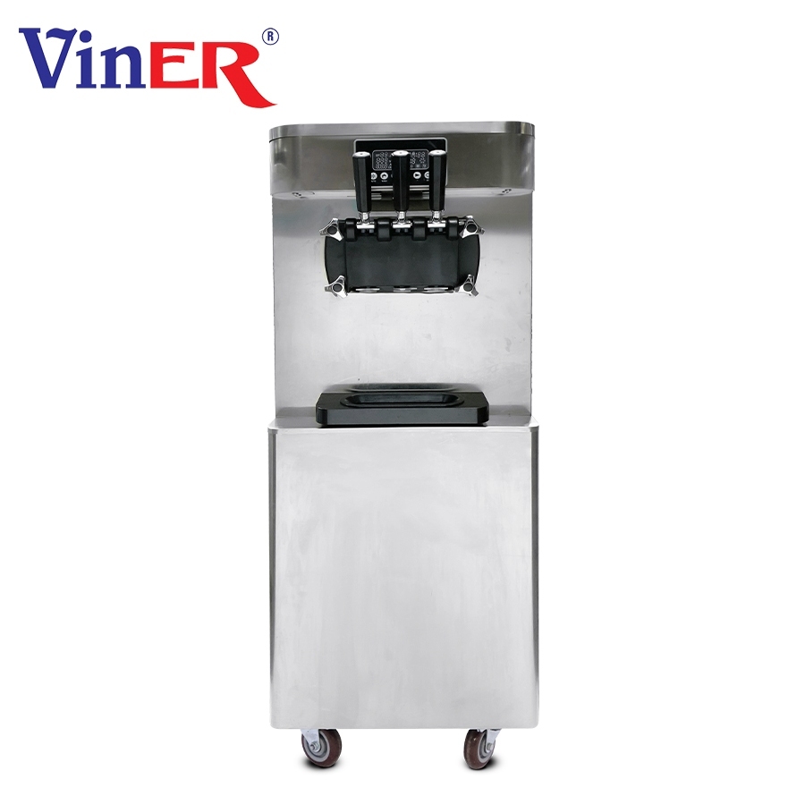 [VINER CHÍNH HÃNG] Máy làm kem tươi 2 máy nén dạng đứng Viner: Model: V-25D