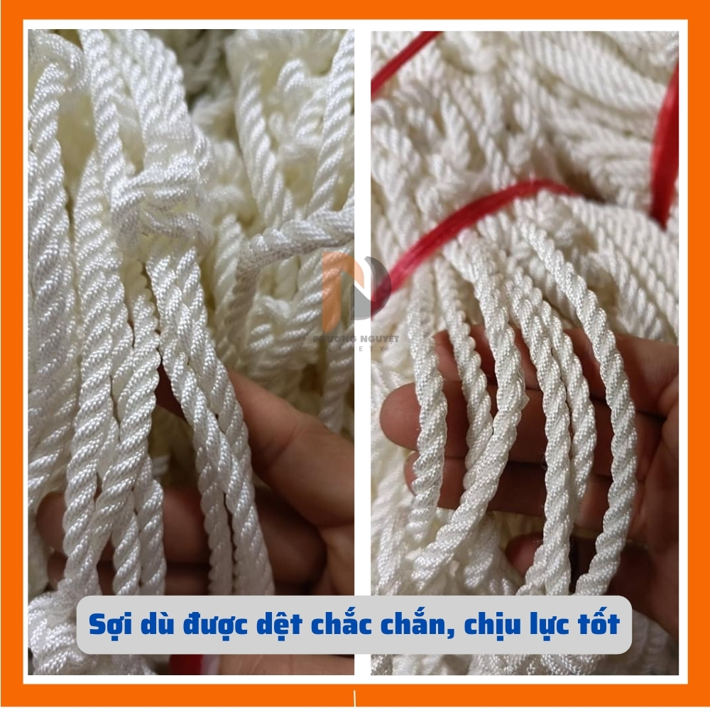 DÂY DÙ ĐAN LƯỚI, DÂY DÙ THẢ DIỀU,CÂU CÁ (kích thước 2mm)