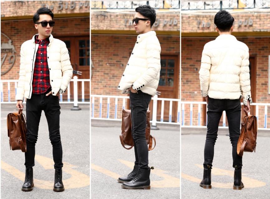 Giày Bốt Cổ Cao Dr Marten Nam Nữ Da Bò Cao Cấp G2D