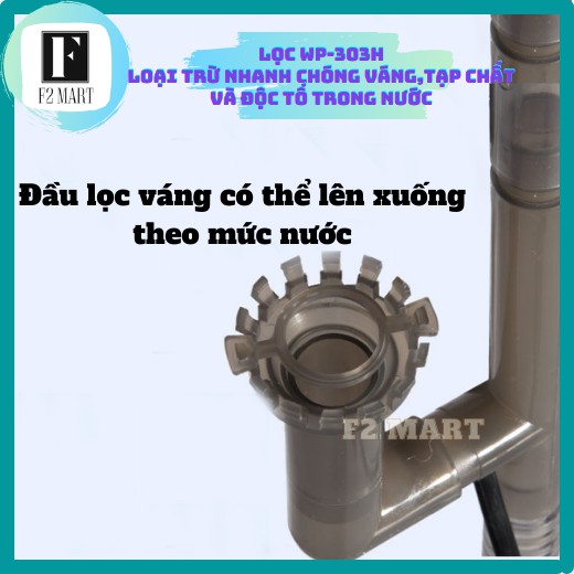 Lọc Thác-Lọc Váng Bể Cá SOBO WP-303H