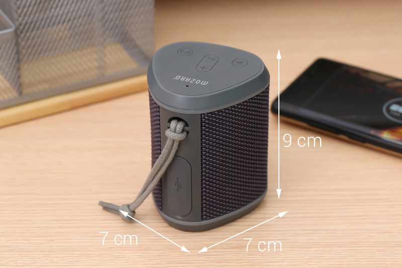 Loa Bluetooth Mozard Y550 Xám (New like hàng trưng bày mới 99% không thùng)