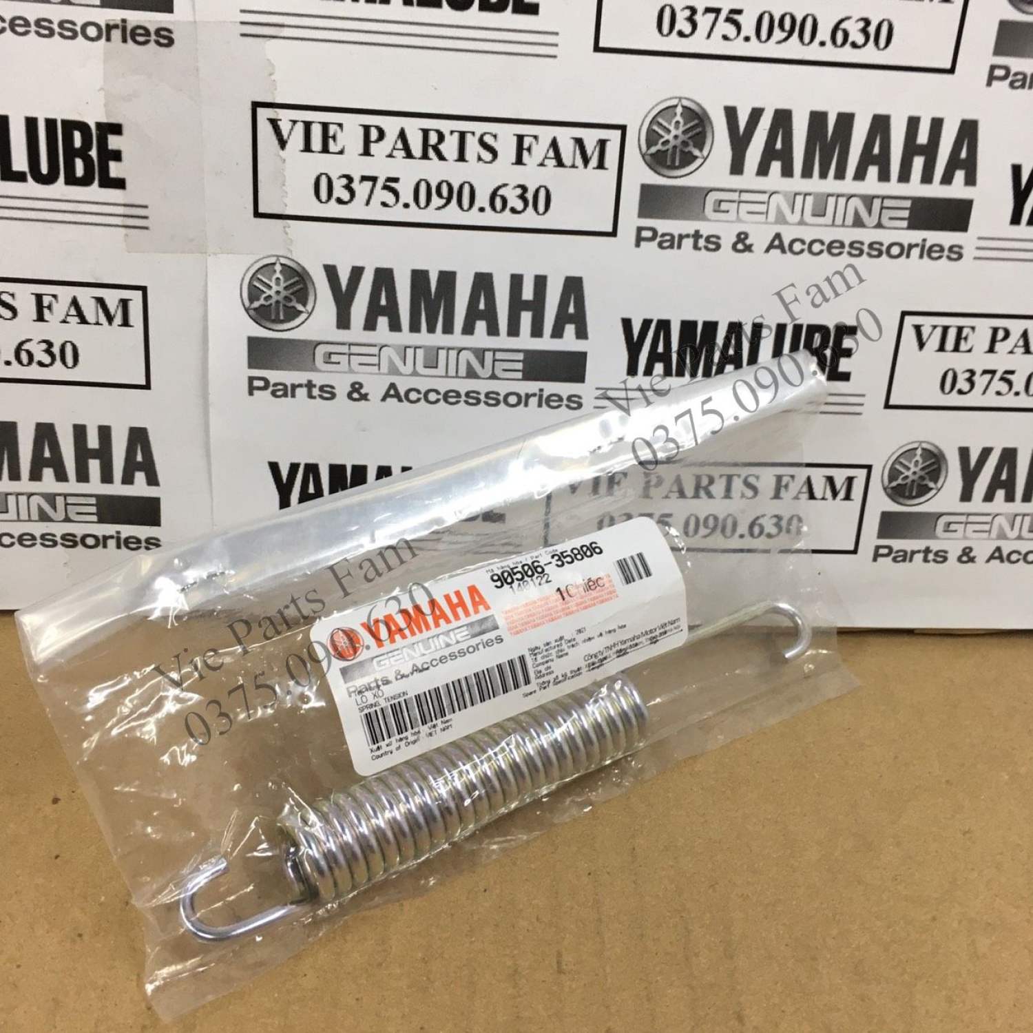 Lò xo chống đứng nouvo 1, nouvo 2, nouvo 3, nouvo 4, nouvo 5, nouvo 6, chính hiệu yamaha motor vn