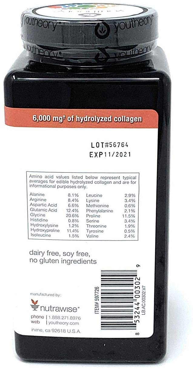 [HCM]Viên bổ sung Collagen youtheory Plus Biotin 390 Tablets