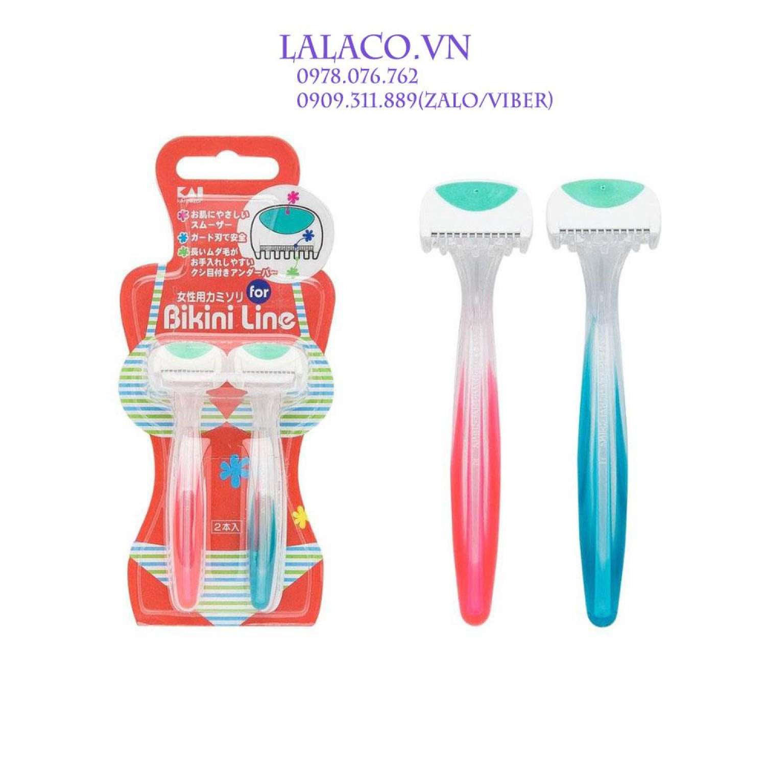 Dao Cạo Bikini Thân Nhựa Kai Bikini Line Razor
