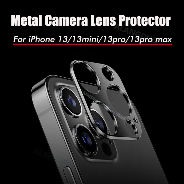 Camera Protective Case For iPhone 12 13 11 Pro Max 12 Mini Metal Lens Screen Protector No Glass For iPhone 11 12 13 Pro Cover