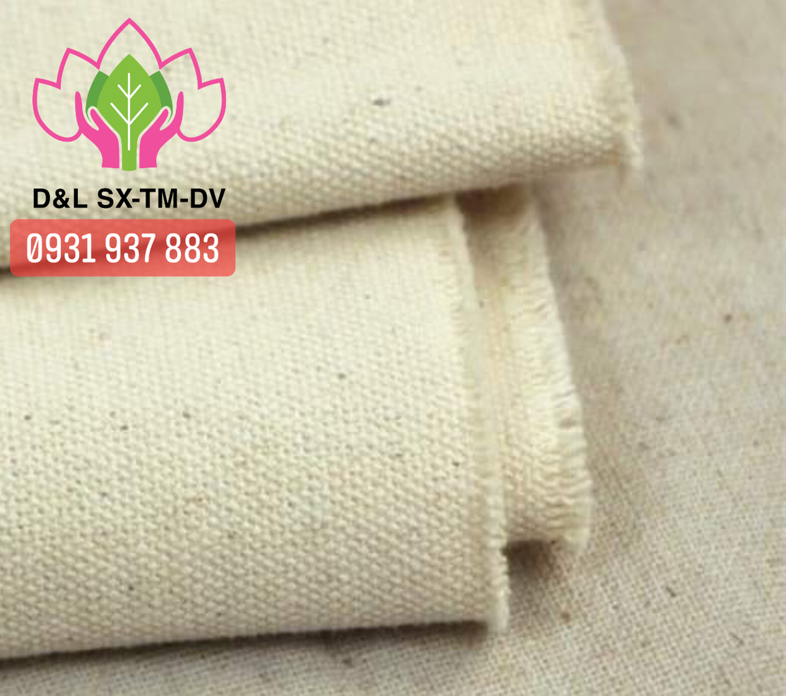 [HCM]Vải Bố Canvas loại dày Khổ 1m7 - DL Canvas