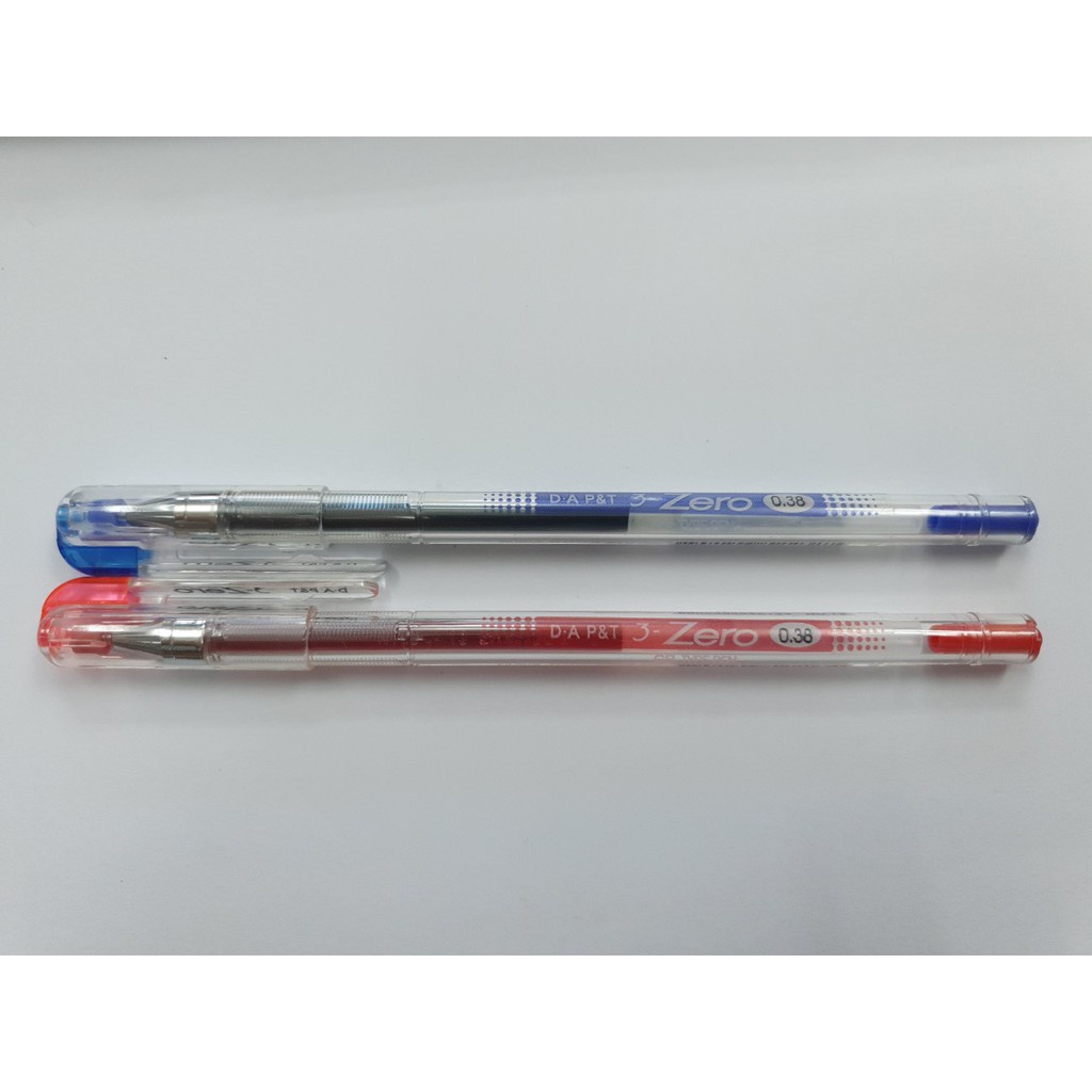 [Lẻ 1 cây] Bút viết mực D-A P&T 3-zero 0.38mm (Sản xuất tại Hàn Quốc)