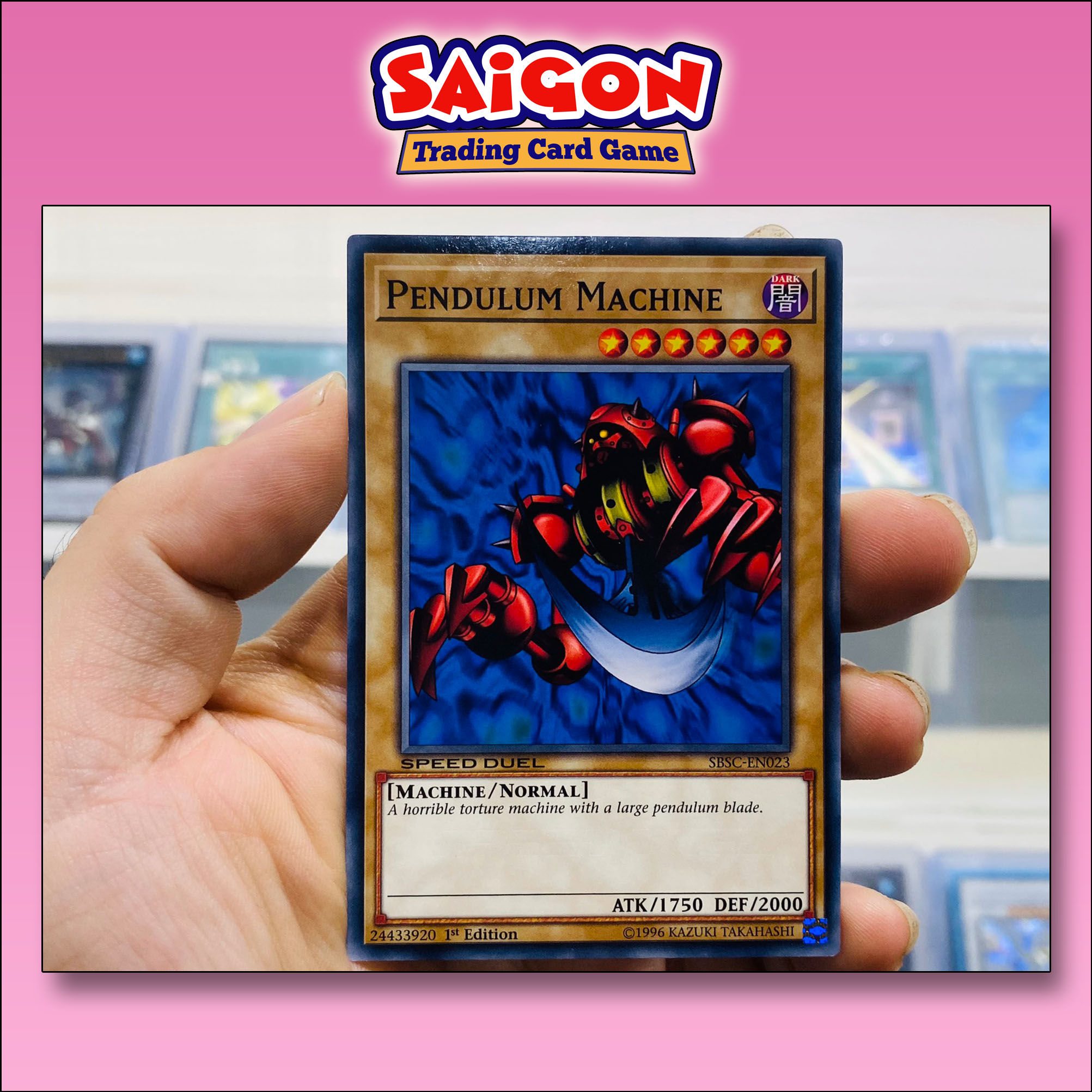 Thẻ bài yugioh mã sbsc-en023 - pendulum machine - common - 1st edition