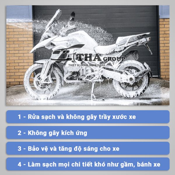 Bột rửa xe không chạm OBS Vàng