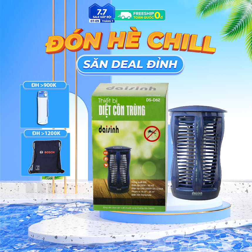 Đèn Diệt Côn Trùng Đại Sinh DS-D62