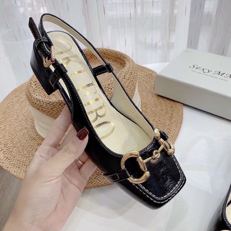 giày boots cổ lửng da mềm