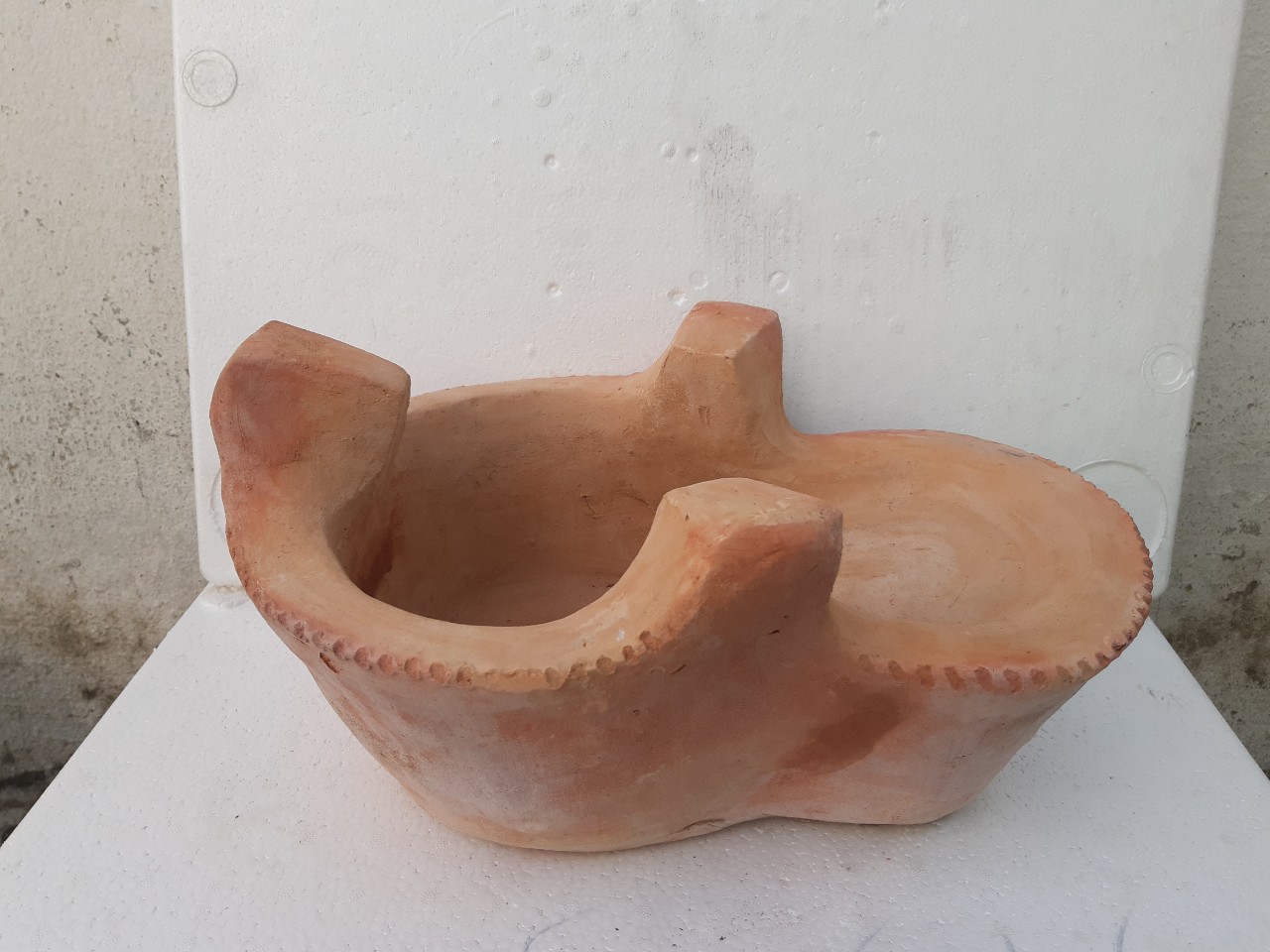 Lò đất nấu củi/ cà ràng loại nhỏ C20*D36 cm ( loại nhỏ)