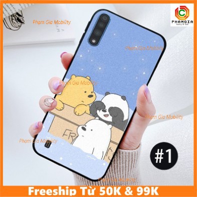 Ốp Lưng Vsmart Live Silicon dẻo in Hình gấu Bears (5 mẫu)