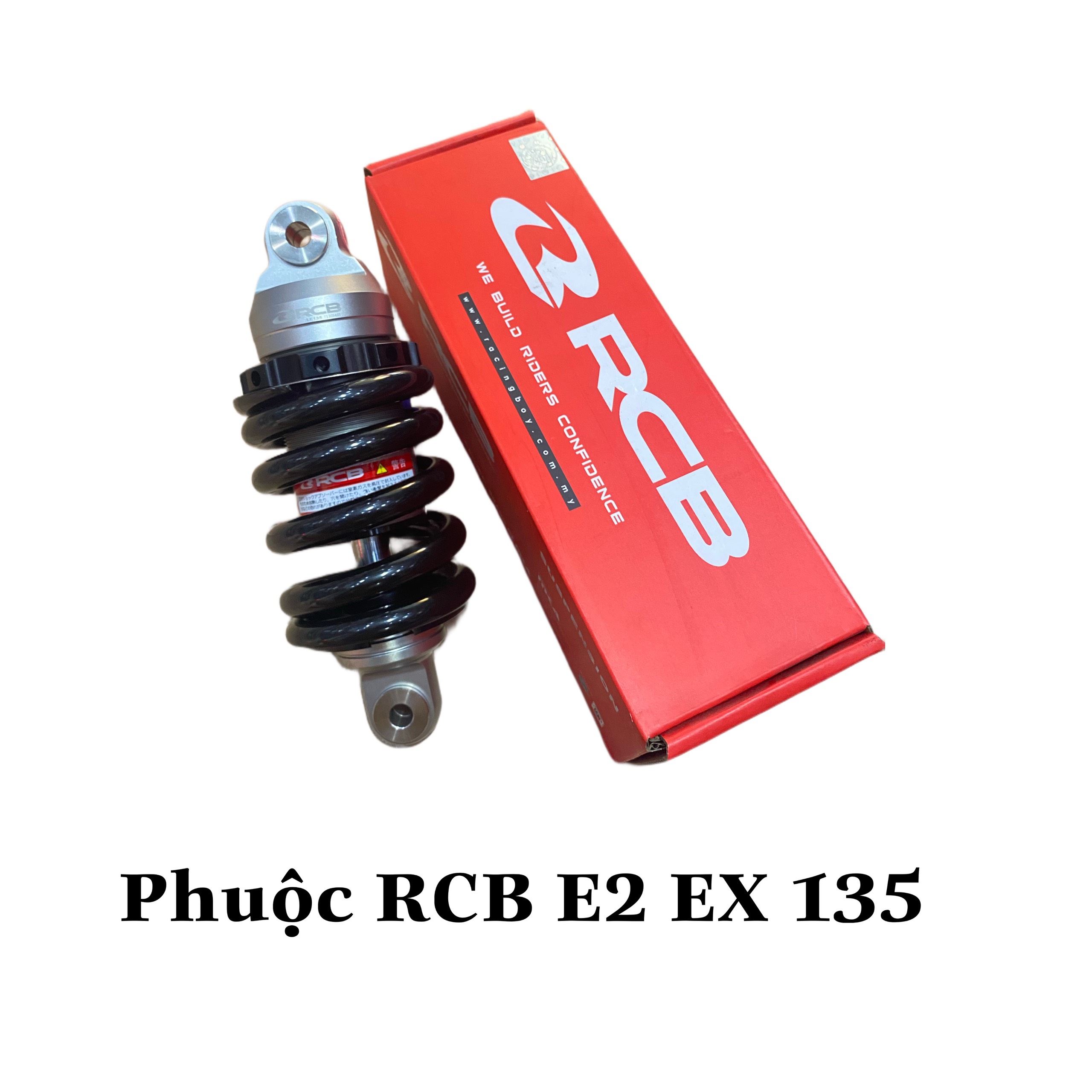 Phuộc RCB E2 gắn cho EXCITER 135 ( Gồm : Vàng / Đỏ / Đen )