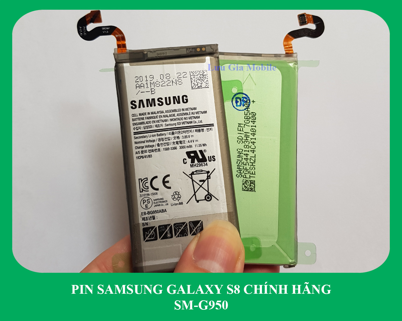 Pin Samsung Galaxy S8 công ty G950