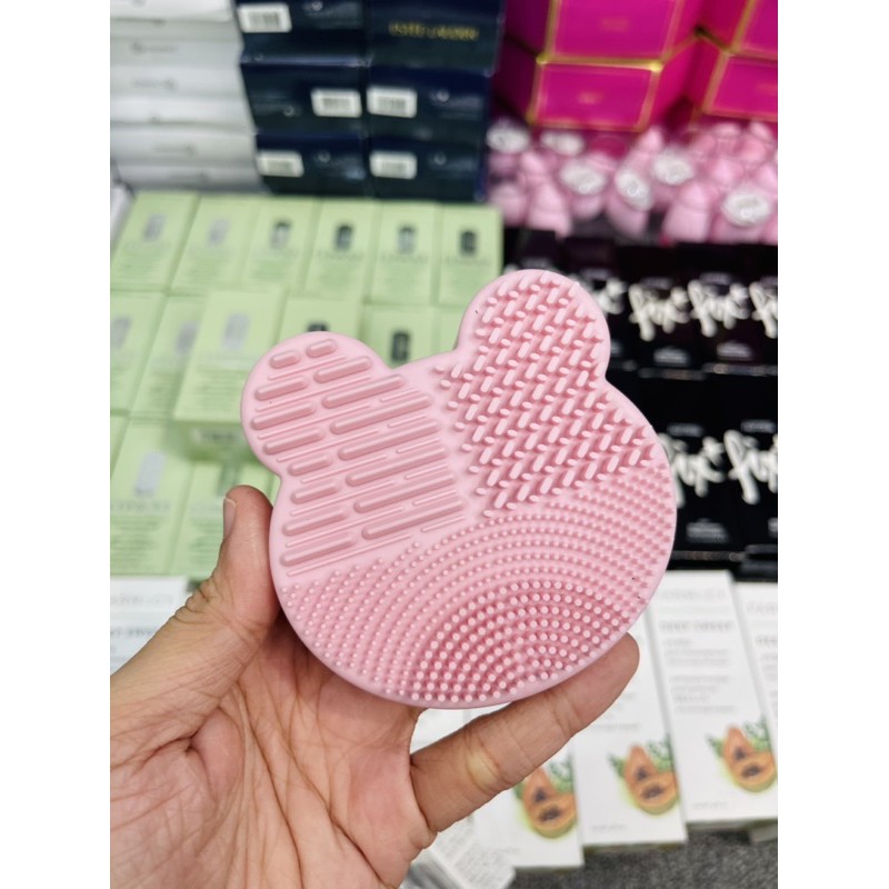 Trứng giặt cọ 2 chức năng makeup brush cleanser tool