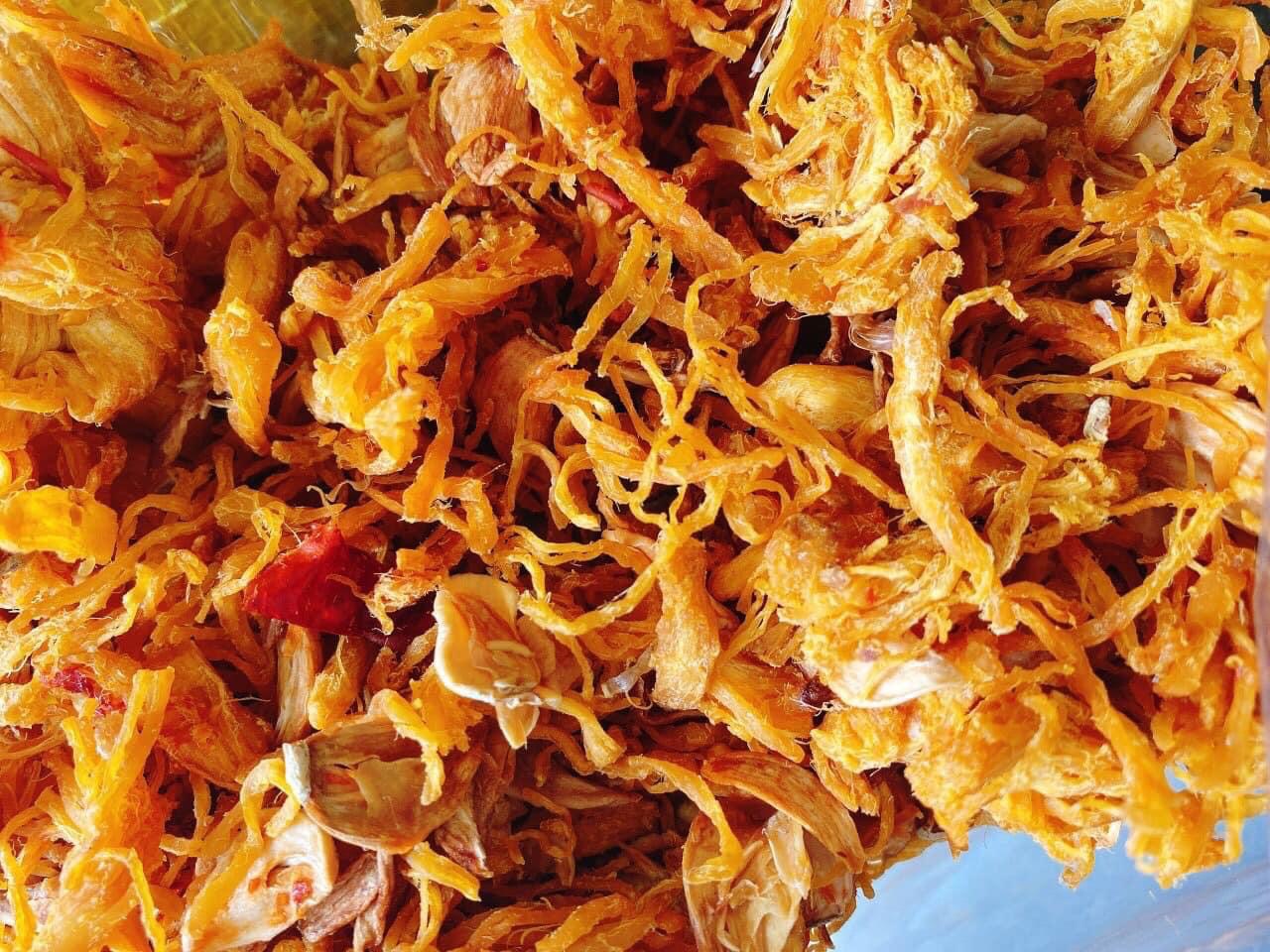 [HCM]Khô gà bơ tỏi hủ 300g