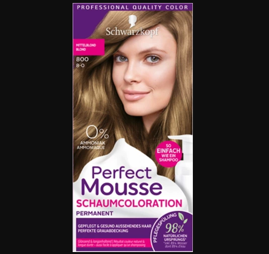 Thuốc nhuộm tóc dạng bọt Schwarzkopf Perfect Mousse của Đức