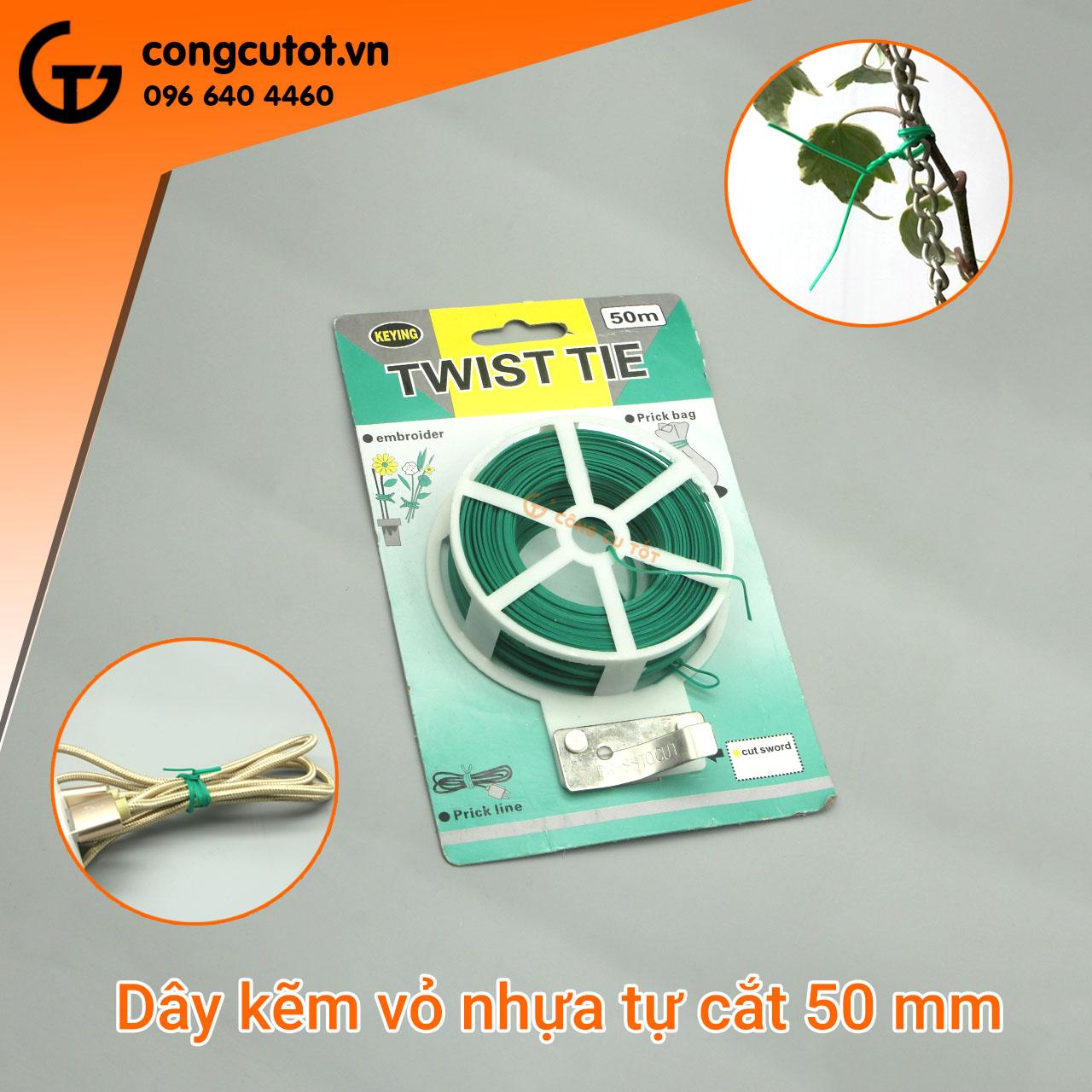 Cuộn dây buộc cành bọc nhựa các cỡ