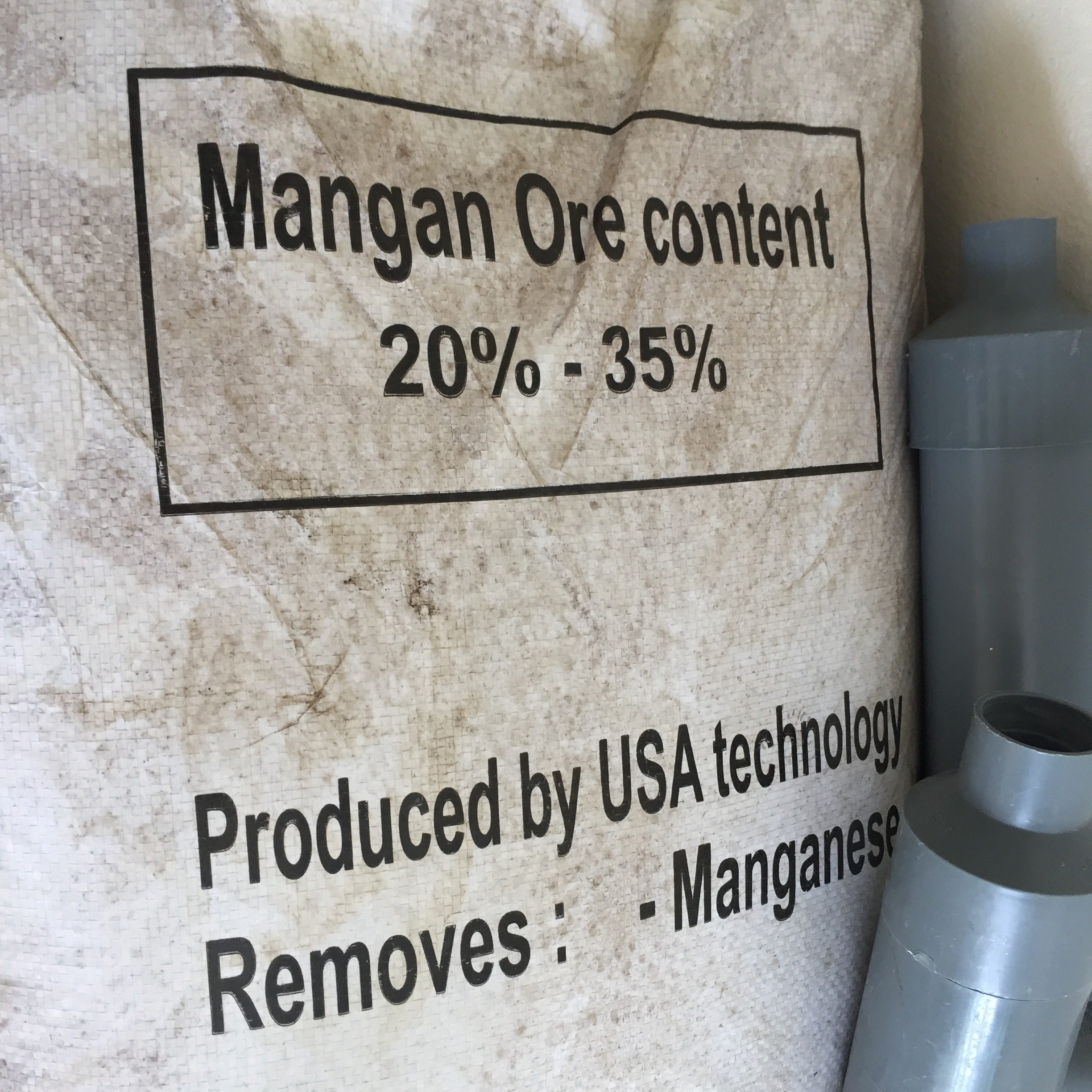 QUẶNG MANGAN VẬT LIỆU LỌC NƯỚC
