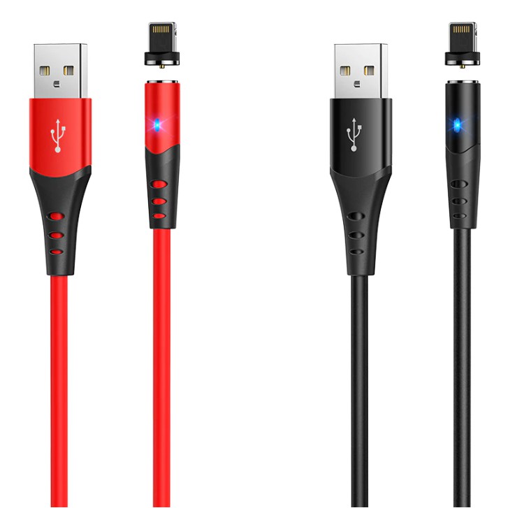 Cáp sạc nam châm HOCO X60 chân iPhone và Type C dài 1M