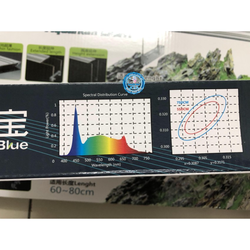 Đèn Led AquaBlue - Đèn led cho hồ thủy sinh 30-45cm
