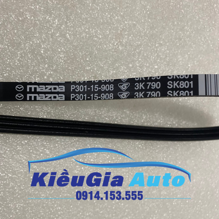 Dây curoa bơm nước Mazda 2 2014-2022