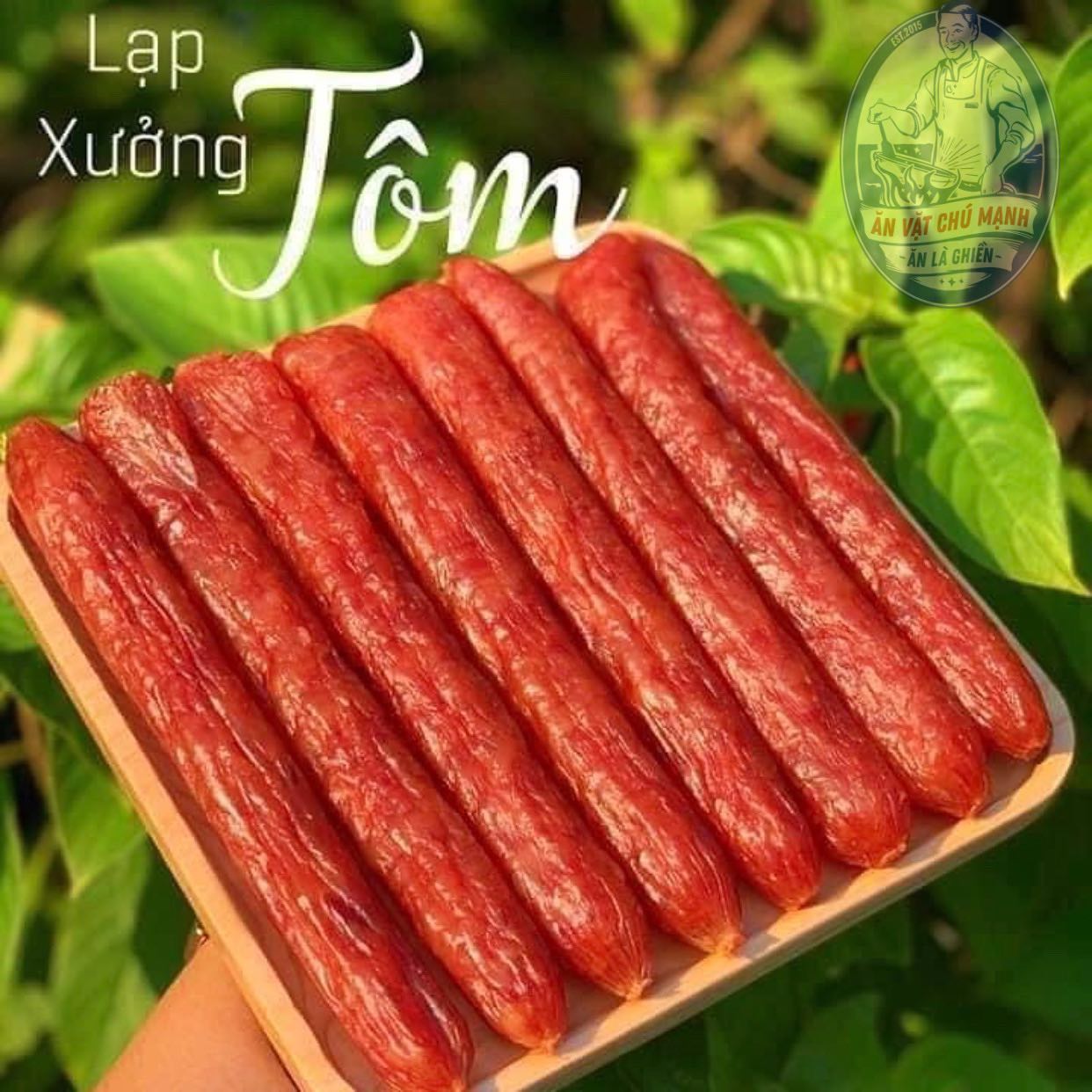 500g lạp xưởng tôm loại ngon