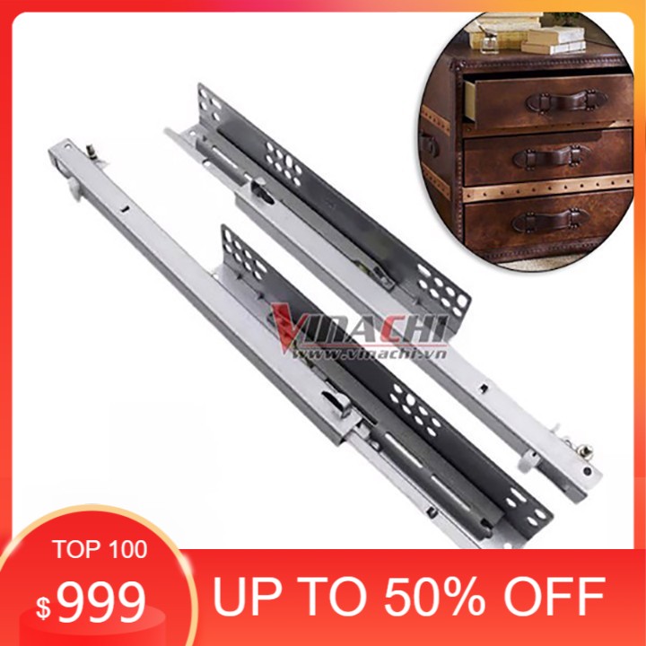 Ray trượt giảm chấn kiểu 1 - 35cm