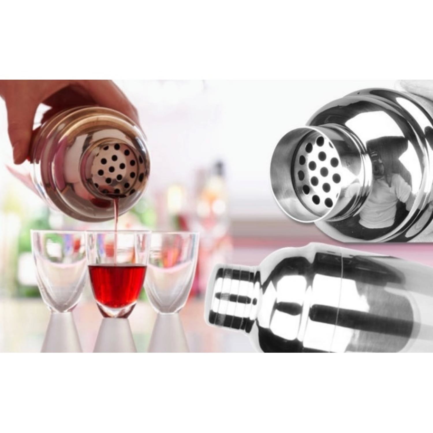 Bình Lắc Cocktail Shaker, Dụng cụ pha chế bằng inox đủ size