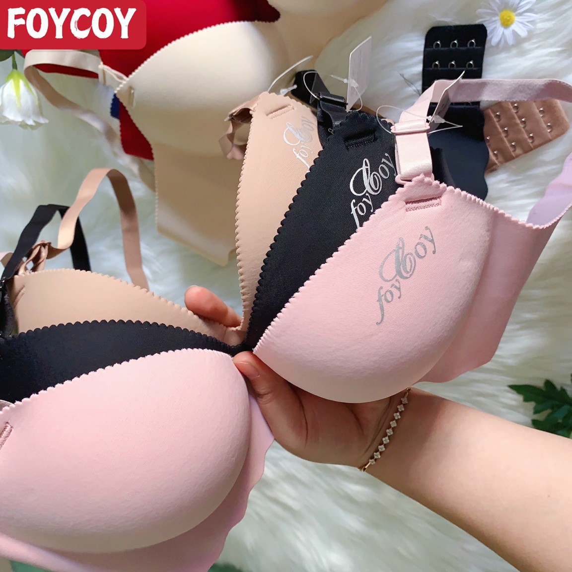 [HCM]ÁO NGỰC SU ĐÚC HOA SEN MS410