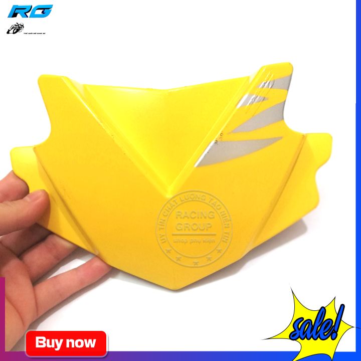 Mão đầu chắn gió xe máy cho Exciter 150  (màu đỏ)