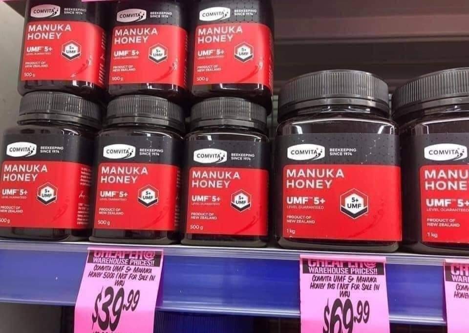 Mật ong Úc Manuka Comvita UMF 5+ 500g
