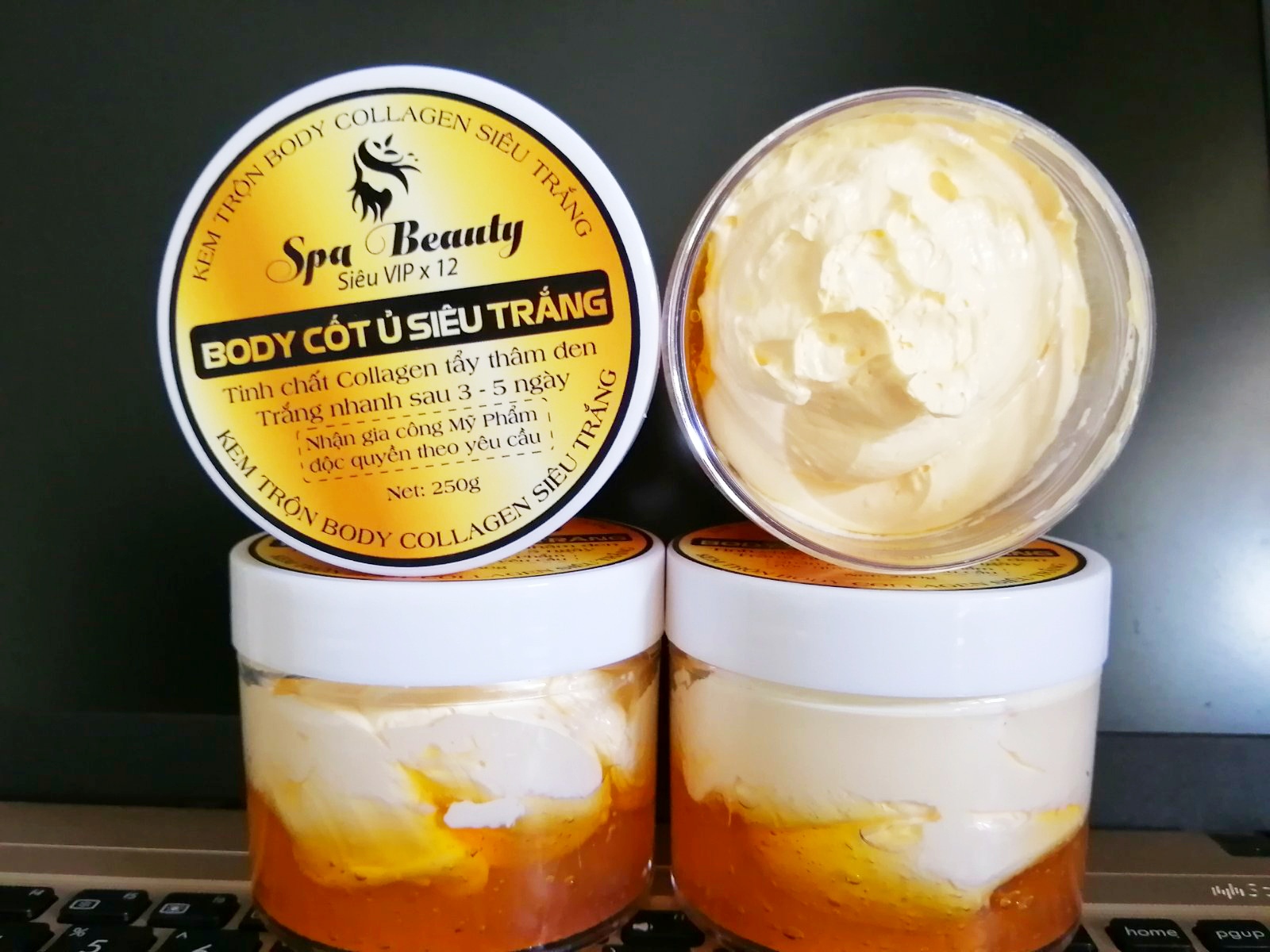 [HCM]Kem Cốt COLLAGEN Thái Lan (250g) Mix Serum Siêu Trắng Nhanh