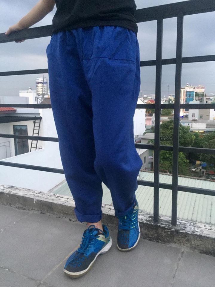 QUẦN BAGGY NỮ LƯNG THUN PHONG CÁCH 02
