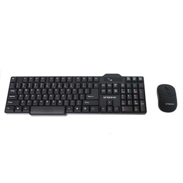 [HCM]COMBO PHÍM + CHUỘT KHÔNG DÂY ENSOHO E-116CB