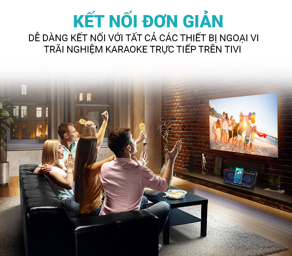 [HCM]Loa nhật công suất lớn Loa Thùng Bluetooth Hát Karaoke hay Loa Bluetooth Karaoke SDRD SD-301+ Kèm 2 Mic Không Dây.Loa karaoke bluetooth có giá đỡ điện thoại.