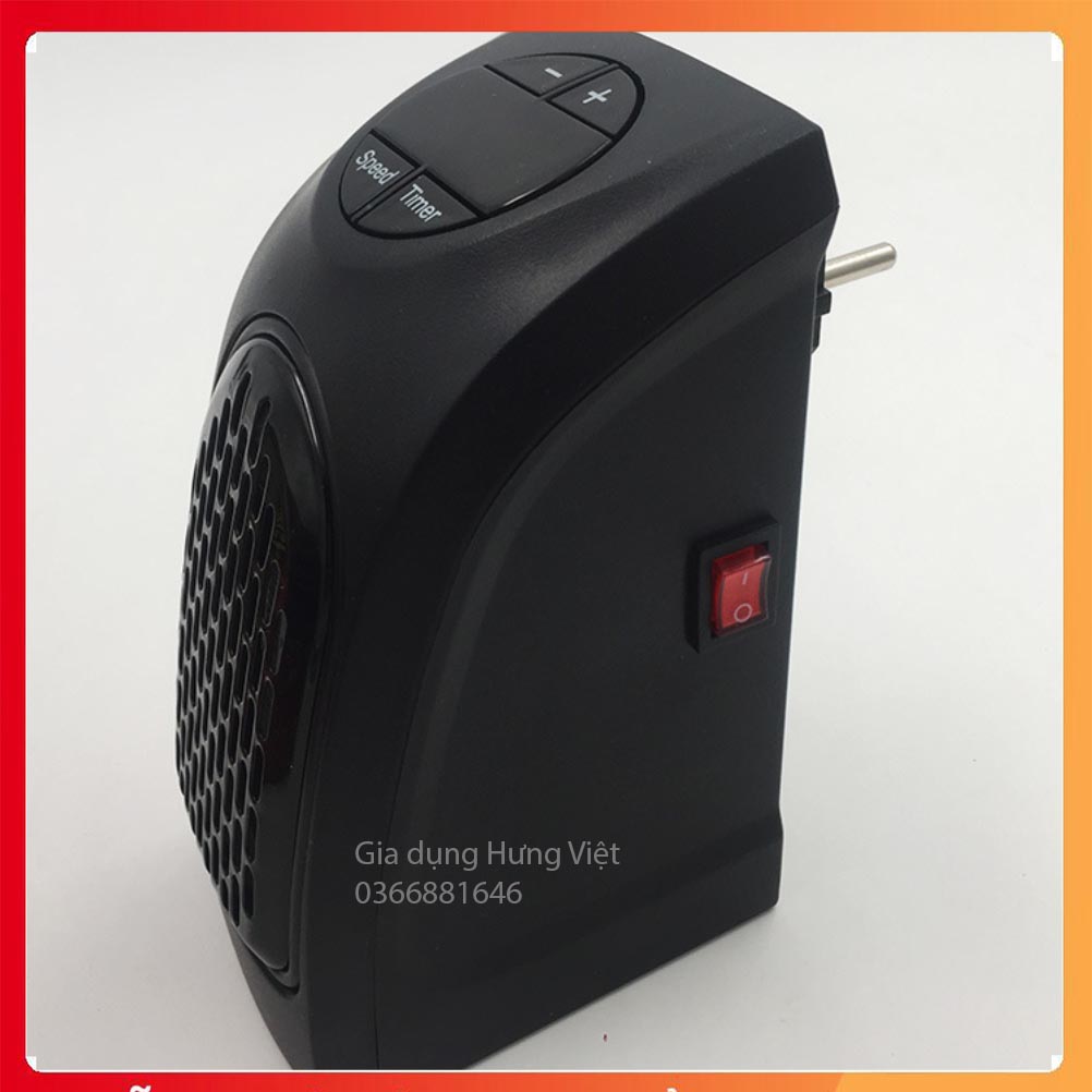 [HCM]Quạt sưởi Máy sưởi cắm điện mini Handy Heater