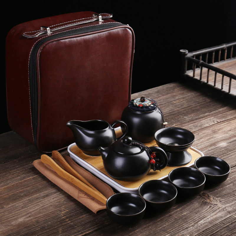 Bộ ấm trà du lịch (kèm cả khay)