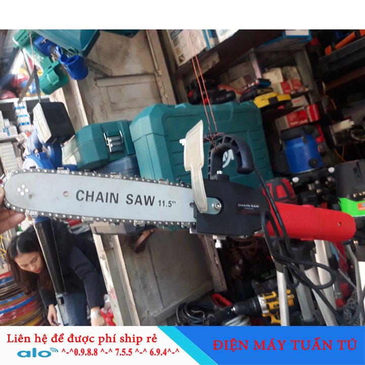 Bộ chuyển đổi máy mài thành máy cưa xích