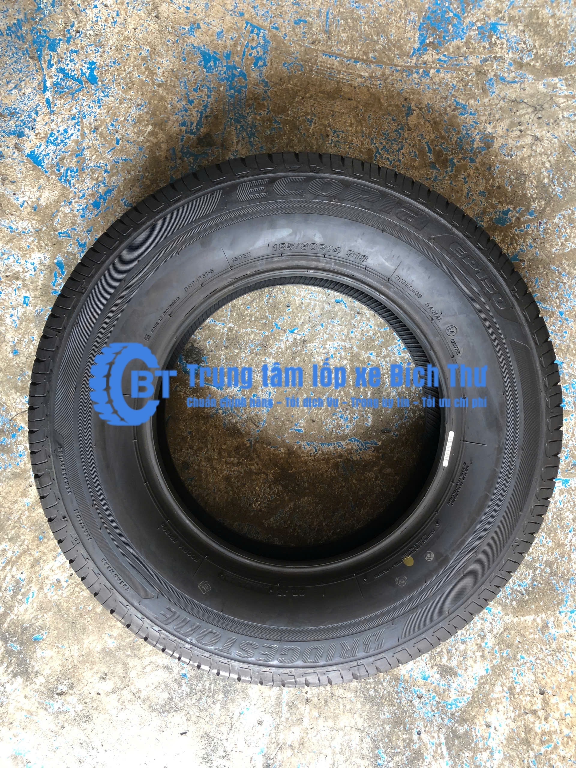 Lốp Bridgestone 185/80R14 EP150 2023