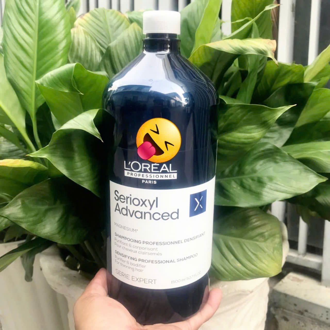 DẦU GỘI CHỐNG RỤNG LÀM DÀY TÓC LOREAL SERIOXYL ADVANCED 1500ML. DÀNH CHO TÓC THƯA, MẢNH,