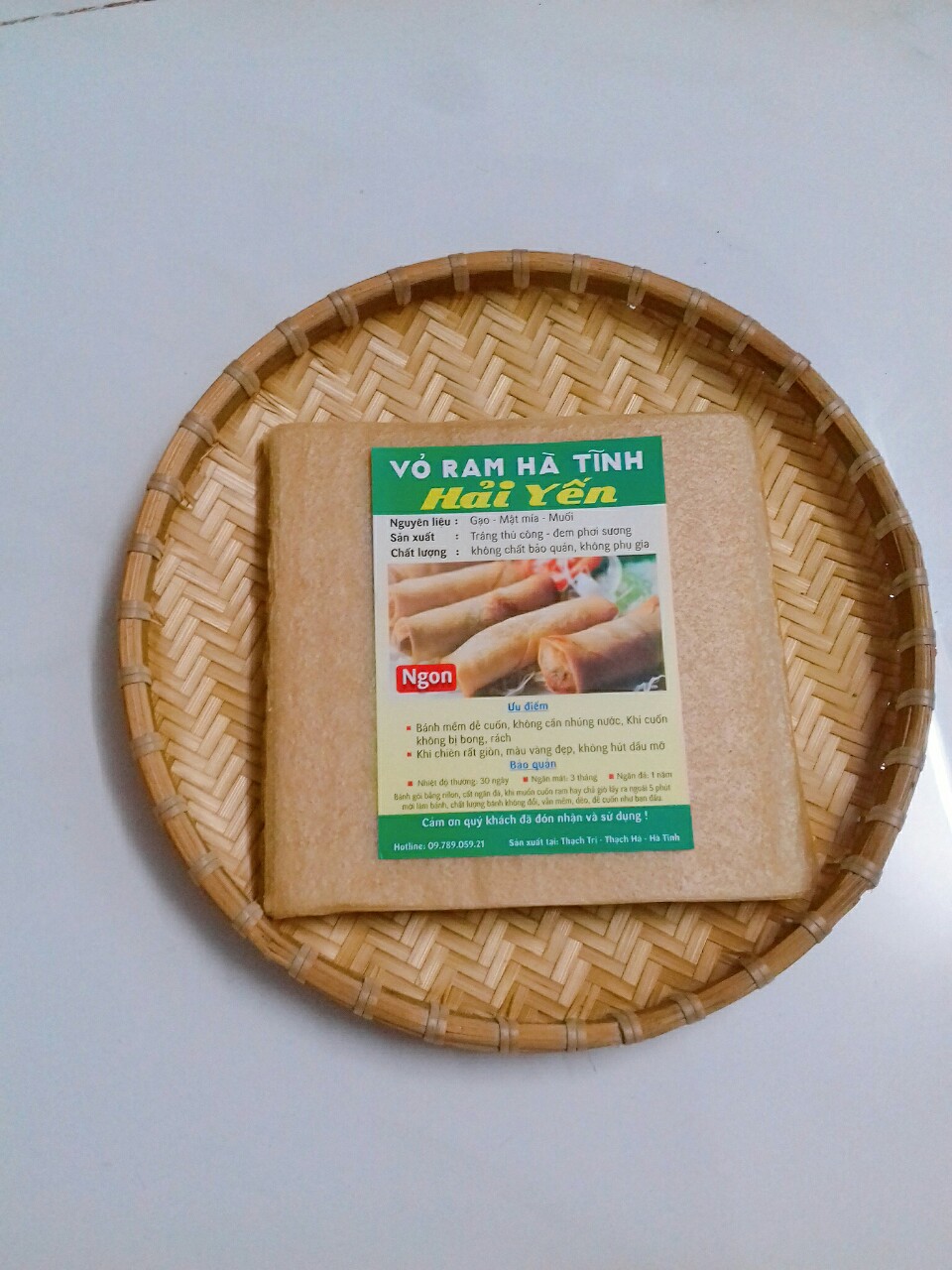[HCM]VỎ RAM HÀ TĨNH HẢI YẾN