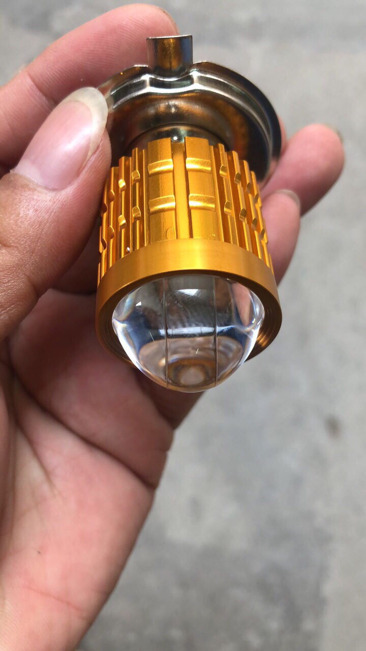 Đèn Pha Led Bi Cầu 2 Mầu Cos Vàng Pha Trắng Hot