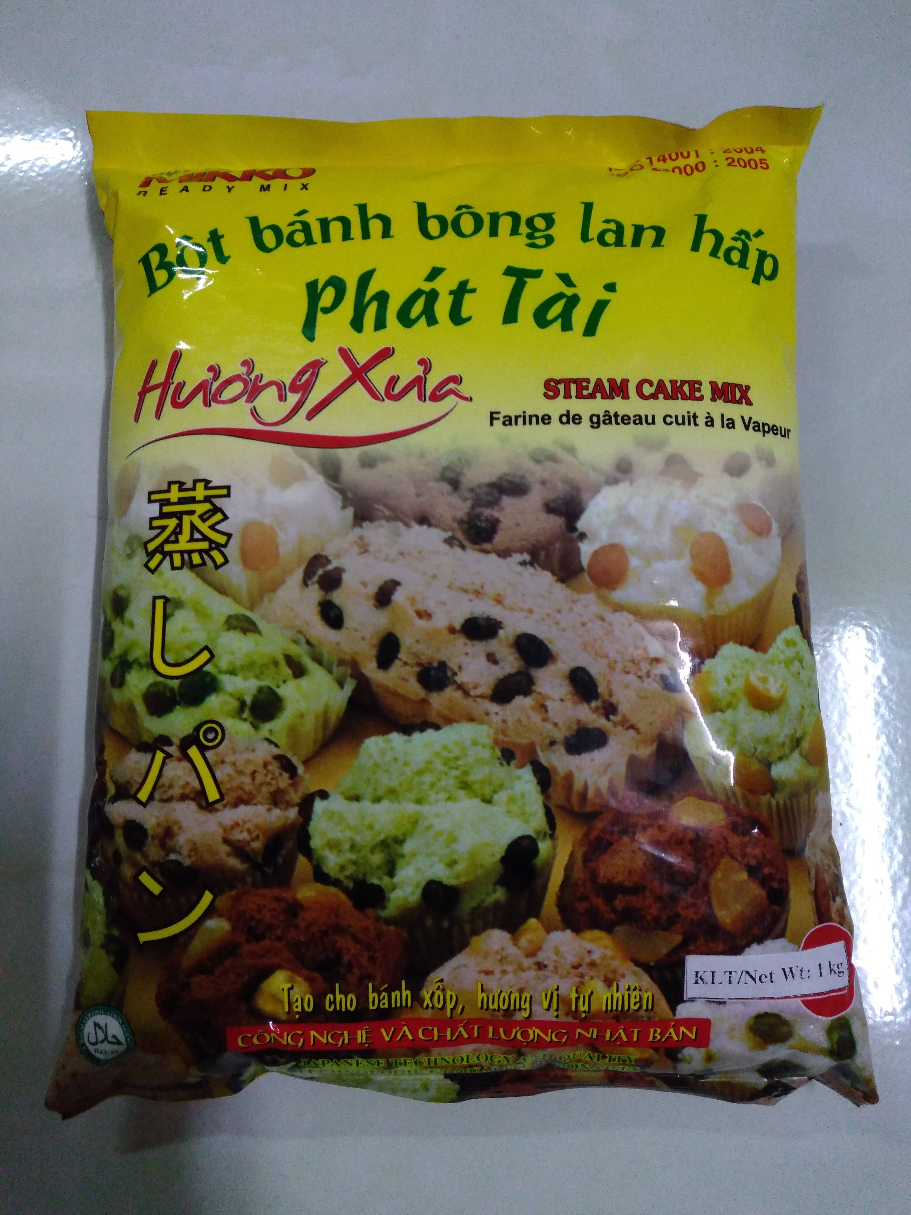 MIKKO - Bột bánh bông lan hấp