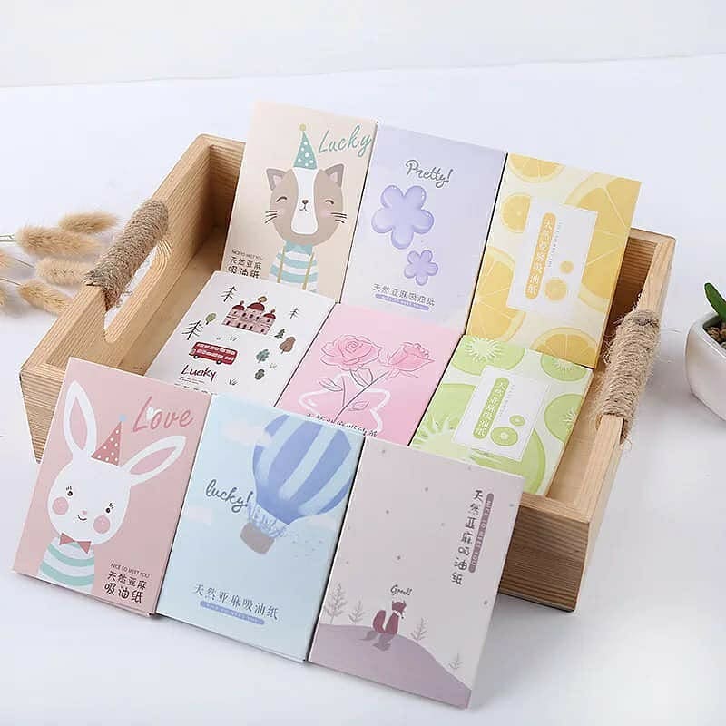 [HCM]Combo 3 gói giấy thấm dầu gói 50 miếng