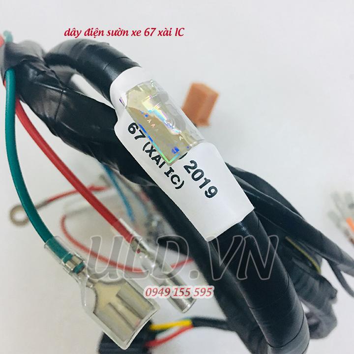 dây điện sườn xe 67 xài IC