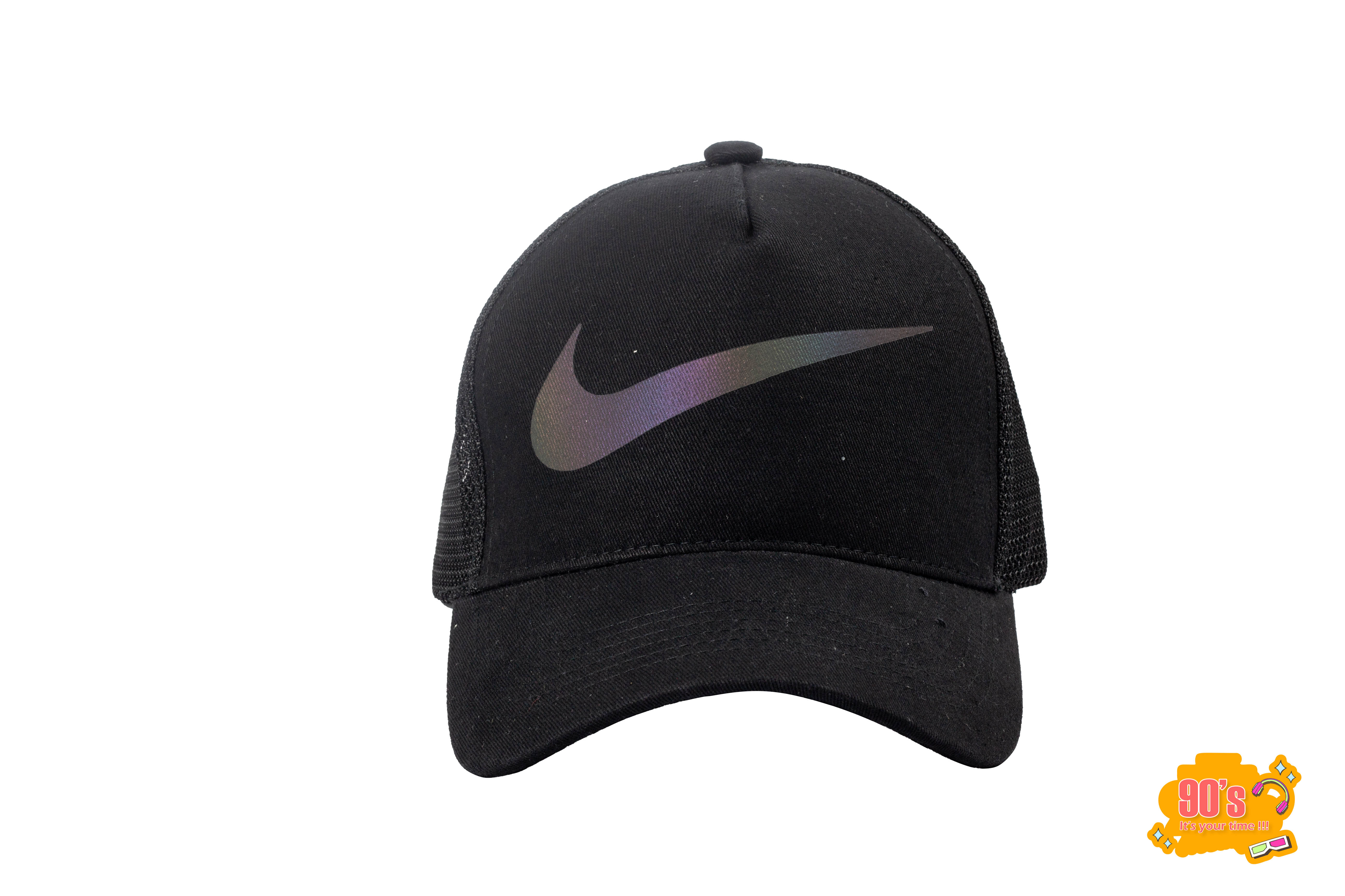 Nón Nike Kaki Lưới In Logo " Nike " Basic Phản Quang Cá Tính N05