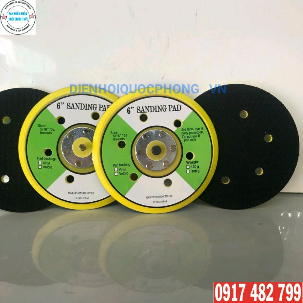[HCM]ĐẾ CHÀ NHÁM TRÒN 6 INH 150mm 15cm