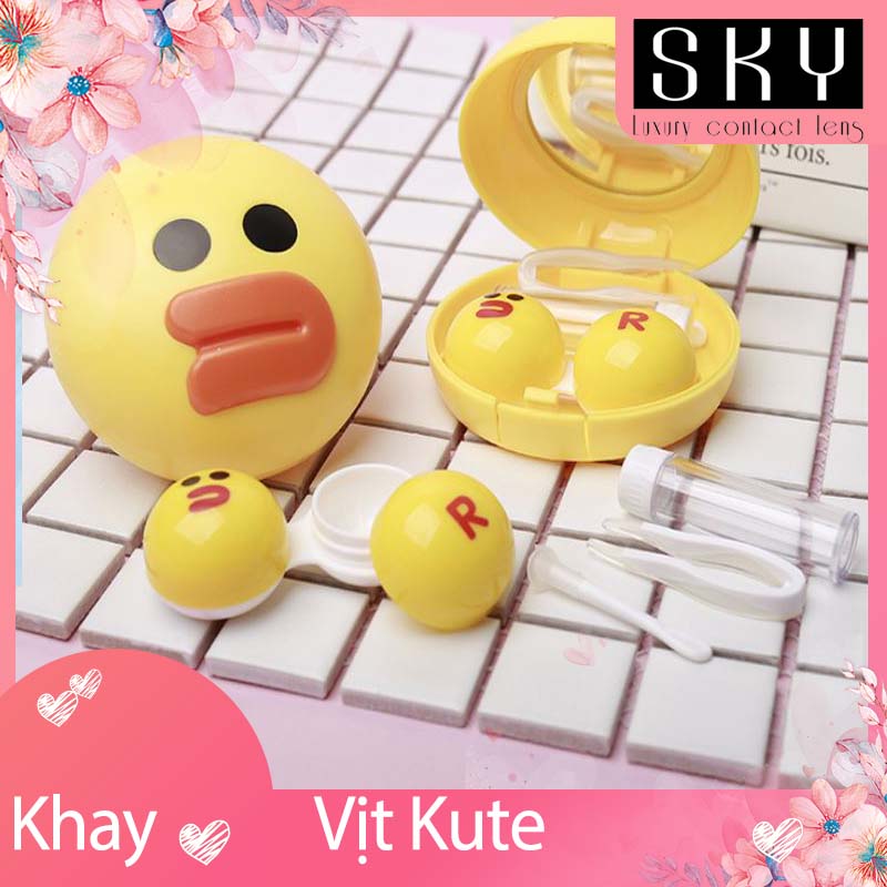 Khay kute gấu thỏ vịt